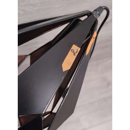 Outlet - Eglo Carlton lampa wisząca 1x60W czarny/miedź 49997