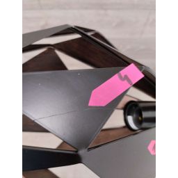 Outlet - Eglo Carlton lampa wisząca 1x60W czarny/miedź 49997