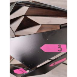 Outlet - Eglo Carlton lampa wisząca 1x60W czarny/miedź 49997