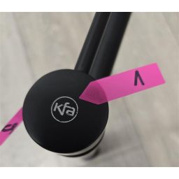 Outlet - KFA Armatura Moza Black bateria umywalkowa stojąca czarny mat 5032-612-81