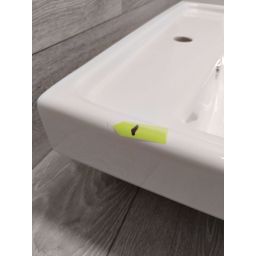 Outlet - Sapho Disabled umywalka 60x55 cm prostokątna ścienna dla niepełnosprawnych biała 5160