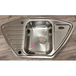 Outlet - Blanco Lantos 9 E-IF zlewozmywak stalowy 93x51 cm stal szczotkowana 516277