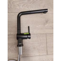 Outlet - Blanco Linus-S-F bateria kuchenna stojąca czarna 527523