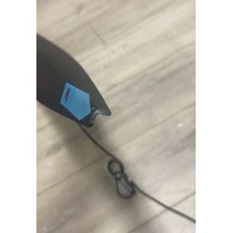 Outlet - Elkim Lighting Buket lampa wisząca 1x14 W czarna-złota 535701135