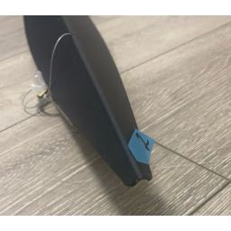 Outlet - Elkim Lighting Buket lampa wisząca 1x14 W czarna-złota 535701135