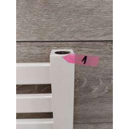 Outlet - Oltens Vanlig grzejnik łazienkowy dekoracyjny 96x50 cm biały 55007000