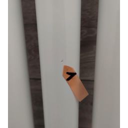 Outlet - Oltens Stang grzejnik łazienkowy dekoracyjny 120x15 cm biały 55031000