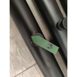 Outlet - Oltens Stang (e) grzejnik elektryczny 180x15 cm czarny mat 55111300