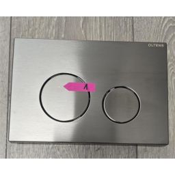 Outlet - Oltens Lule przycisk spłukujący do WC grafit 57102400