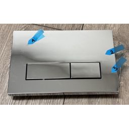 Outlet - LaVita LAV 200.3.2 przycisk spłukujący do WC chrom połysk