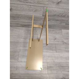 Outlet - Baltica Design Ove II Gold wieszak na ręczniki 60 cm stojący złoty