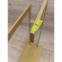 Outlet - Baltica Design Ove II Gold wieszak na ręczniki 60 cm stojący złoty