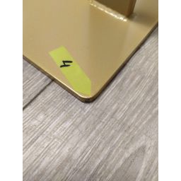 Outlet - Baltica Design Ove II Gold wieszak na ręczniki 60 cm stojący złoty