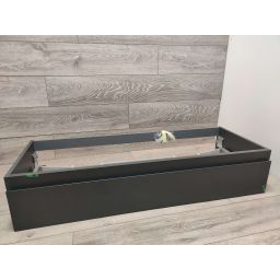 Outlet - Oltens Vernal szafka 120 cm podumywalkowa wisząca grafit mat 60012400