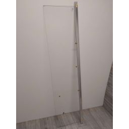 Outlet - Sanplast TX KN/TX5b-100+Bza kabina prysznicowa 100 cm kwadratowa z brodzikiem srebrny błyszczący/szkło przezroczyste 602-271-0240-38-401