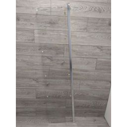 Outlet - Sanplast TX KN/TX5b-100+Bza kabina prysznicowa 100 cm kwadratowa z brodzikiem srebrny błyszczący/szkło przezroczyste 602-271-0240-38-401