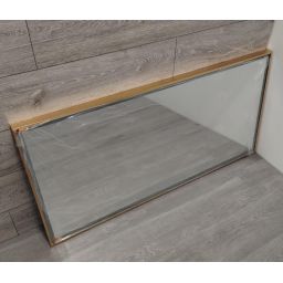 Outlet - Oltens Nordlis lustro 60x120 cm prostokątne z oświetleniem z przodu z matą grzewczą miedź szczotkowana 64107610