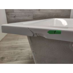 Outlet - Duravit No.1 wanna prostokątna 160x70 cm biała 700488000000000