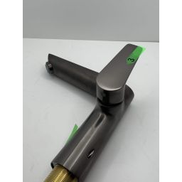Outlet - Hansgrohe Talis E bateria umywalkowa stojąca EcoSmart czarny chrom szczotkowany 71754340