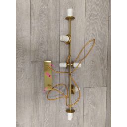 Outlet - Rabalux Kiara lampa wisząca 6x35 W złota 72249