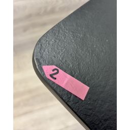 Outlet - Polysan Reduta półka wannowa czarna 73309