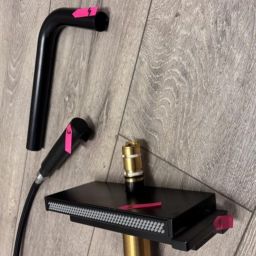 Outlet - Hansgrohe Aquno Select M81 bateria kuchenna stojąca czarny mat 73836670