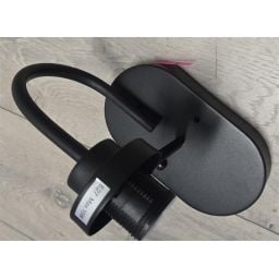 Outlet - Rabalux Tirina kinkiet 1x15W czarny mat 75005