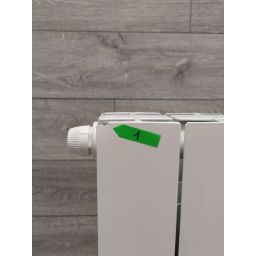 Outlet - KFA Armatura ADR grzejnik pokojowy 57x80 cm podłączenie dolne biały 763-101-44