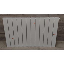 Outlet - KFA Armatura ADR grzejnik pokojowy 57x96,6 cm podłączenie dolne biały 763-121-44