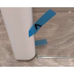 Outlet - Ravak Chrome CVS2-100 L parawan nawannowy 100 cm 2-częściowy lewy biały/przezroczyste 7QLA0100Z1