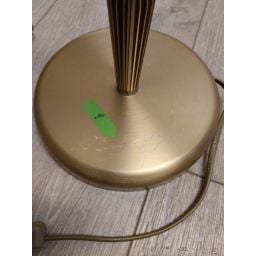 Outlet - Rabalux Regina lampa stołowa 1x40W mosiądz/kremowa 8172