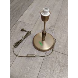 Outlet - Rabalux Regina lampa stołowa 1x40W mosiądz/kremowa 8172