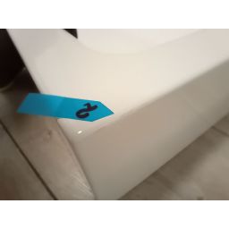 Outlet - Kaldewei Cono umywalka 90x50 cm nablatowa prostokątna model 3086 biała 902206033001