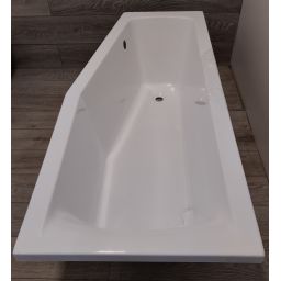 Outlet - Aqualine Opava wanna narożna 170x70 cm prawa biała A1771