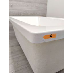 Outlet - Roca Easy wanna narożna 150x80 cm prawa biała A248406000