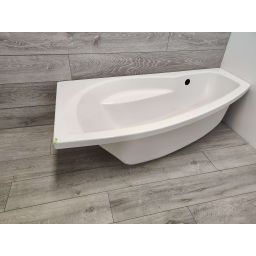 Outlet - Roca Nicole wanna narożna 140x75 cm lewa biała A24T105000