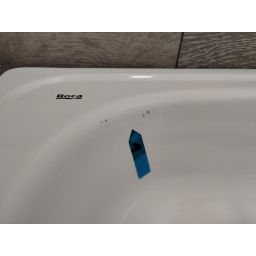 Outlet - Roca Sacha brodzik kwadratowy 80x80 cm biały A2B517G000