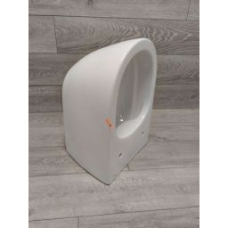 Outlet - Roca Ona miska WC z deską wolnoopadającą wisząca bez kołnierza biały A34H688000