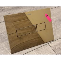 Outlet - Roca Duplo Nova przycisk spłukujący do WC złoty A8902202G0