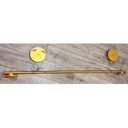 Outlet - Abruzzo Spirali lampa wisząca 1x45 W złota ABR-HILTON-SG-38W