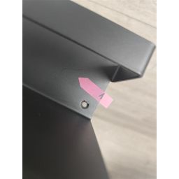 Outlet - Deante Mokko uchwyt na papier toaletowy z półką czarny mat ADMN221