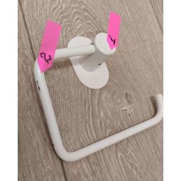 Outlet - Laveo Miri uchwyt na papier toaletowy biały ALM620S