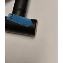 Outlet - Deante Bidetta zestaw słuchawki bidetowej ścienny czarny ANWN51B