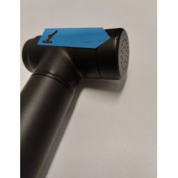 Outlet - Deante Bidetta zestaw słuchawki bidetowej ścienny czarny ANWN51B