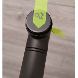 Outlet - Deante Bidetta zestaw słuchawki bidetowej ścienny czarny ANW_N51B