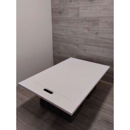 Outlet - Roca Aquos brodzik 140x90 cm prostokątny kompozyt Stonex biały AP60157838401100