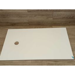 Outlet - Roca Magma brodzik prostokątny 130x80 cm kompozyt Stonex biały APE0151432003100