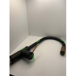 Outlet - Deante Aster bateria do filtra wody stojąca czarna-miedź BCA_B64M