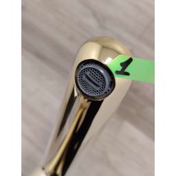 Outlet - Deante Alpinia bateria umywalkowa stojąca złoty połysk BGAZ20K