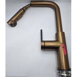 Outlet - Deante Momi bateria kuchenna stojąca brąz szczotkowany BKM_C73M